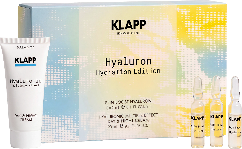 Набор крем Hyaluronic Multiple Effect и концентрат Skin Boost Hyaluron